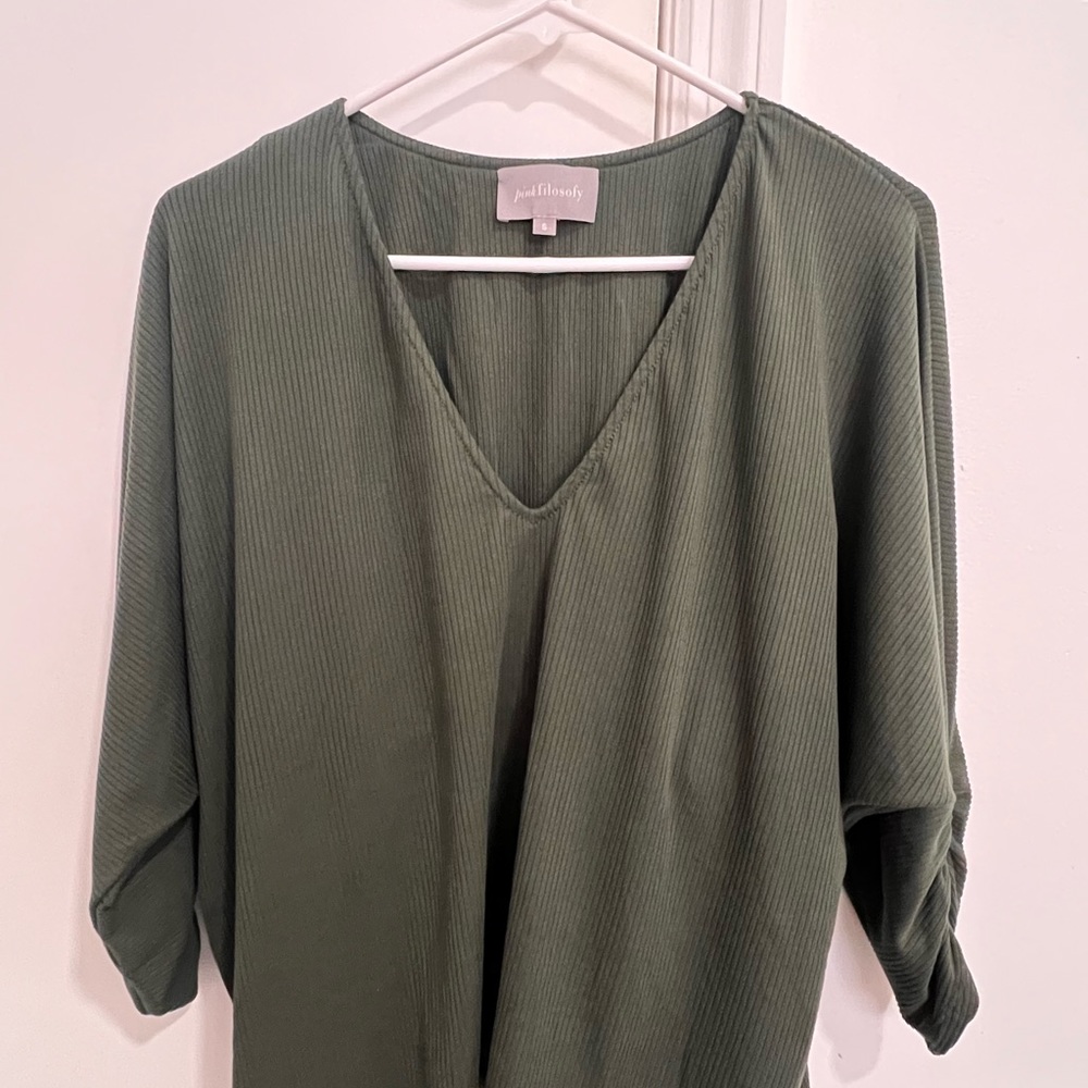 Green top used only one time